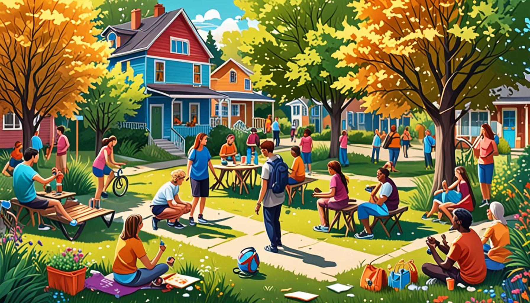 Connecting with the Community: Outdoor Activities as a Tool for Social Integration
