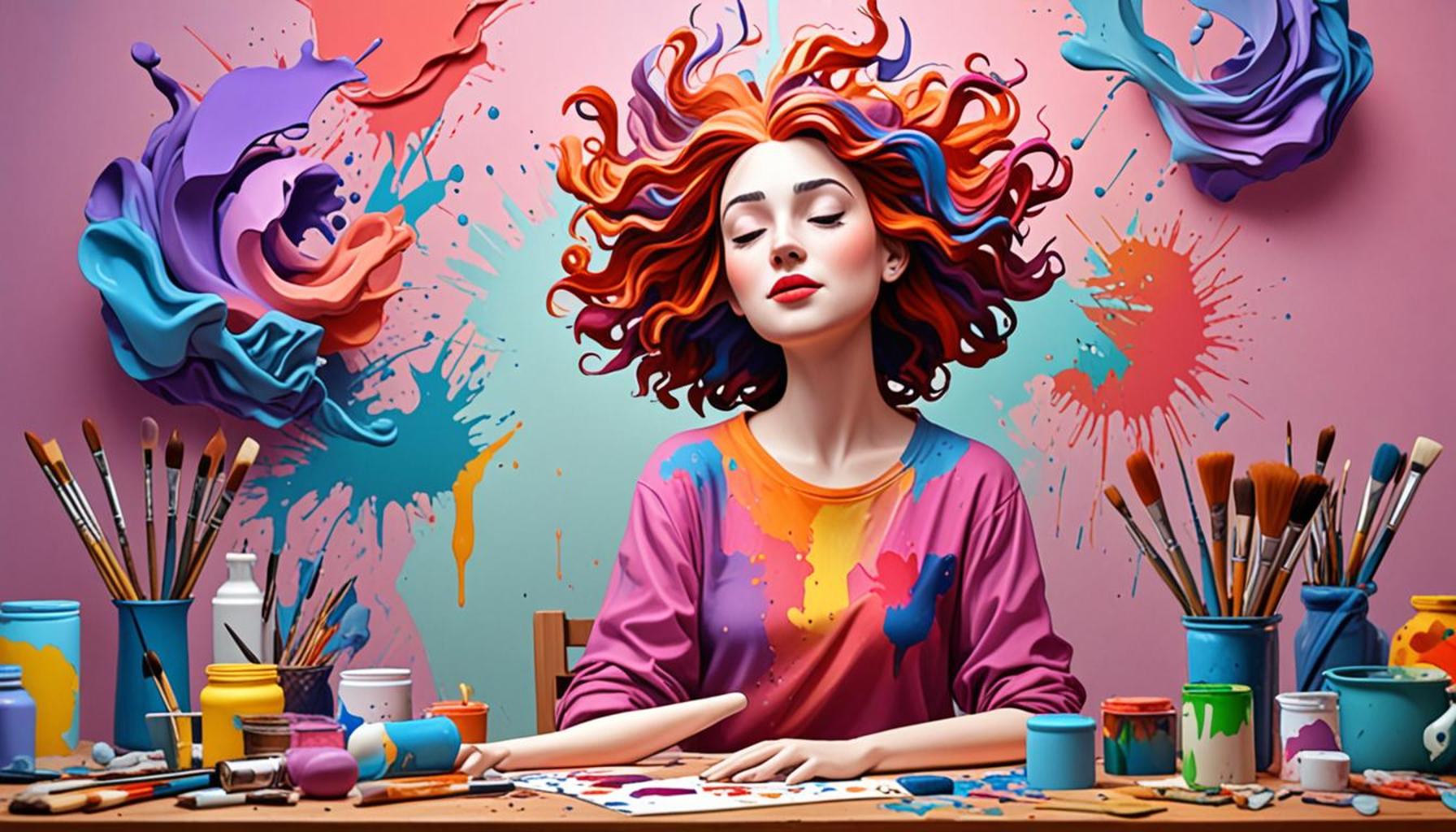 The Influence of Creative Arts on Mental Health: How Painting and Sculpture Help Reduce Stress