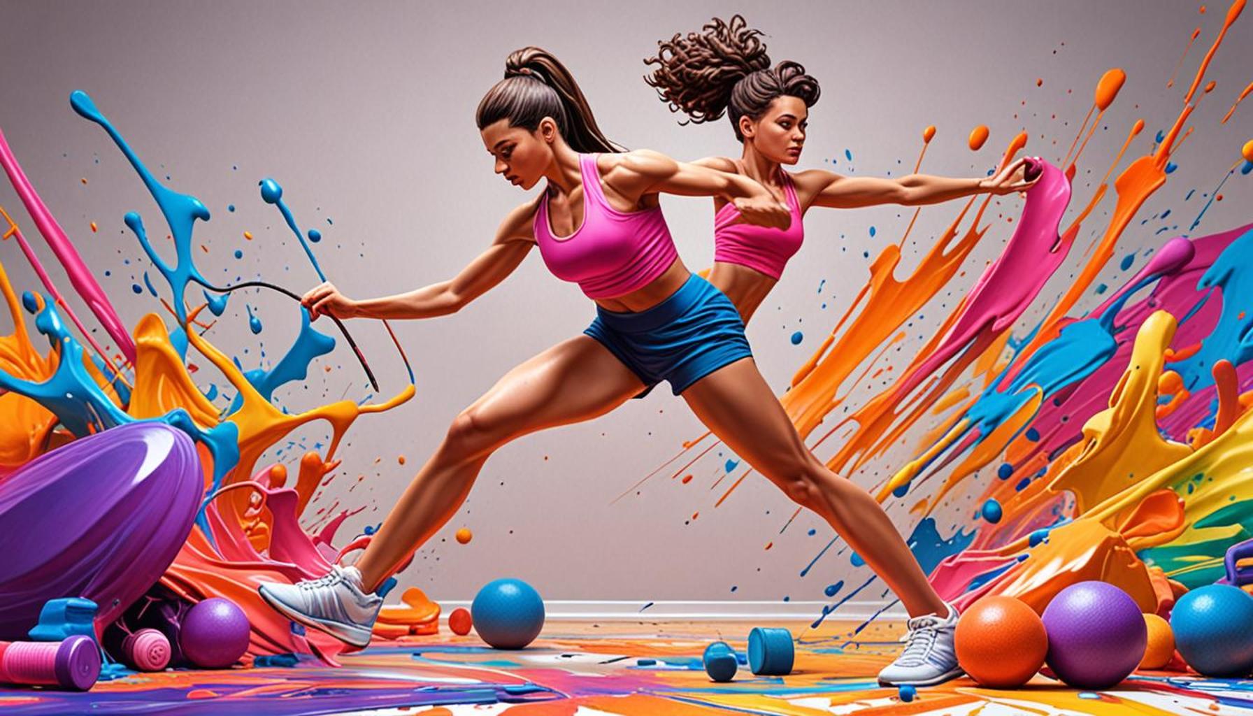 Fitness Through Art: How Painting and Sculpture Can Stimulate Movement and Creativity