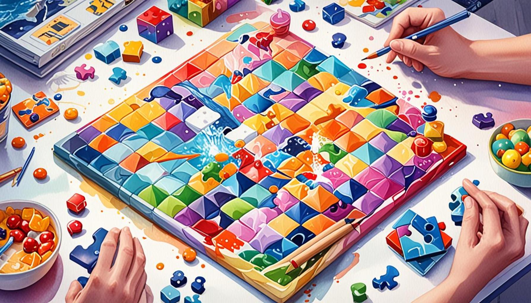 The Intersection of Digital Games and Puzzles: Creating Interactive and Educational Experiences