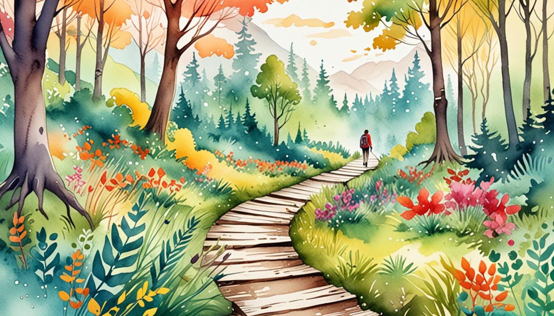 Creative Walks: Using Trails as a Source of Artistic Inspiration